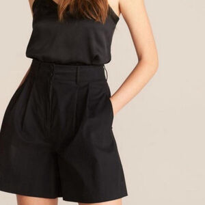 Rebecca Taylor high waisted lightweight shorts in black New with tags size 4